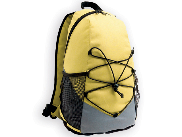 AUSTEN polyesterový batoh, 600D, Žlutá