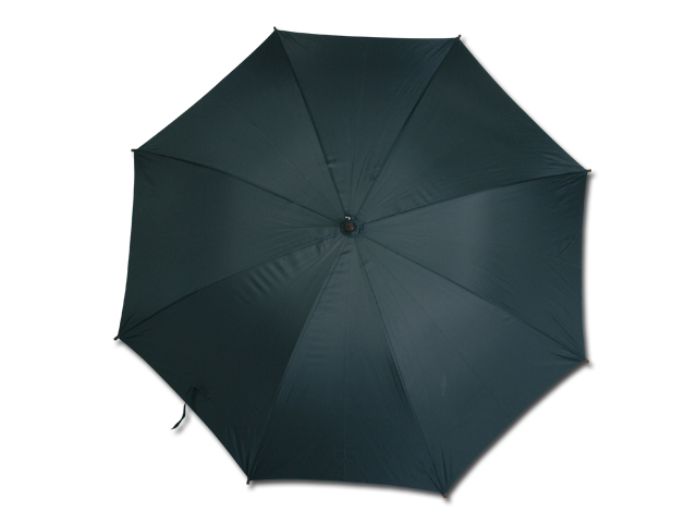 AUTOMATIC polyesterový vystřelovací deštník, 8 panelů, Černá