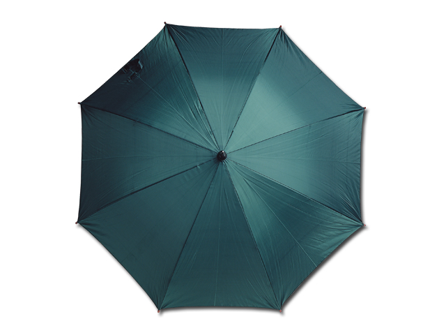 AUTOMATIC polyesterový vystřelovací deštník, 8 panelů, Zelená