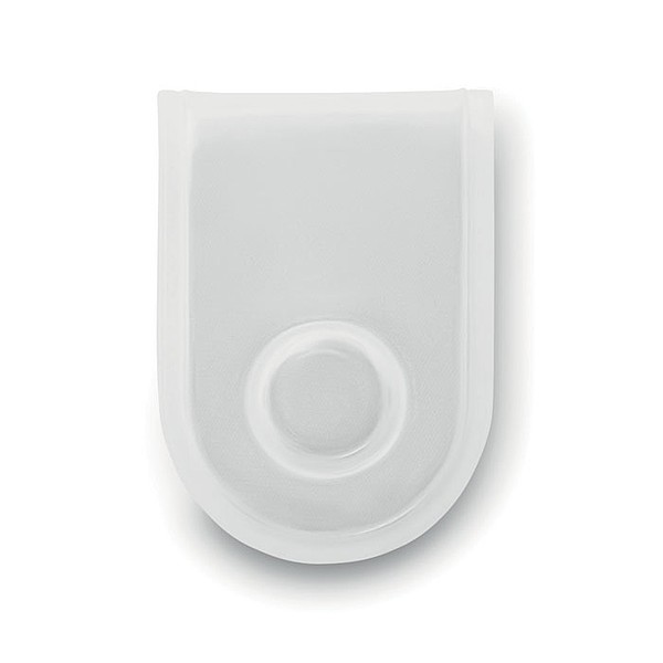 BADESO Bezpečnostní LED svítící magnetický klip se třemi módy svícení, bílá