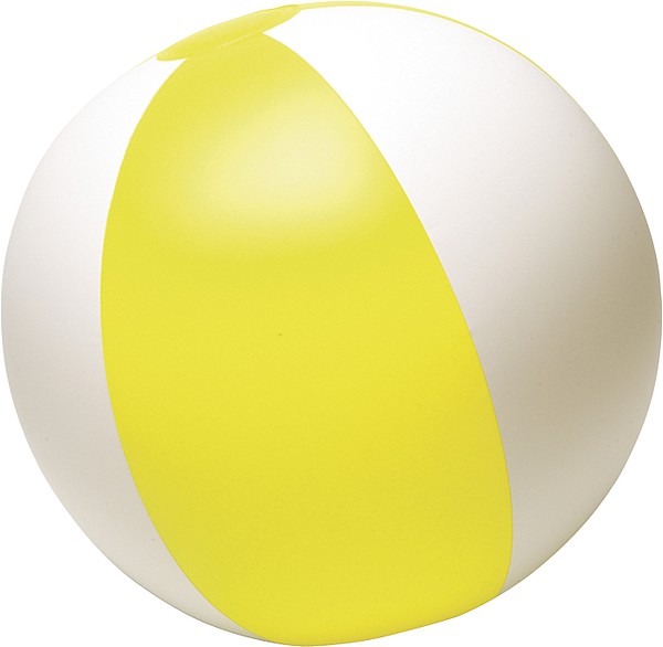 BALON Nafukovací míč průměr 26 cm, žlutý