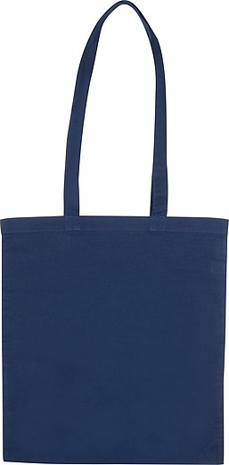 BANABA Pevná nákupní taška s dlouhými uchy, námořní modrá