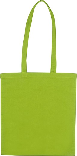 BANABA Pevná nákupní taška s dlouhými uchy, světle zelená