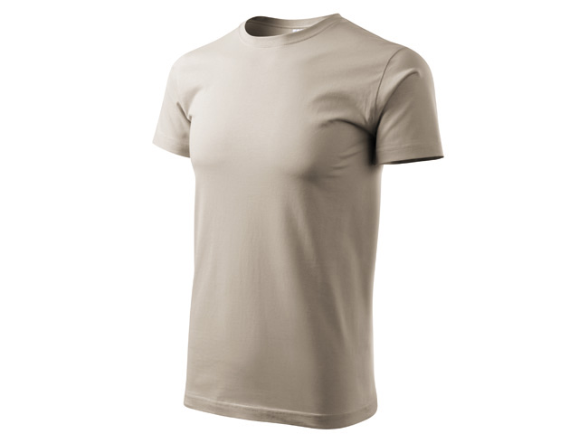 BASIC T-160 unisex tričko 160 g/m2, vel. S, ADLER, Přírodní