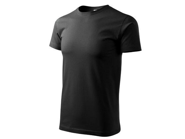 BASIC T-160 unisex tričko 160 g/m2, vel. XS, ADLER, Černá