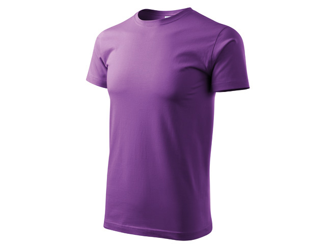 BASIC T-160 unisex tričko 160 g/m2, vel. XS, ADLER, Fialová