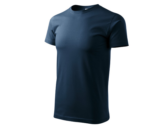 BASIC T-160 unisex tričko 160 g/m2, vel. XS, ADLER, Noční modrá