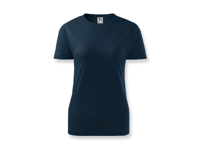 BASIC T-160 WOMEN dámské tričko, 160 g/m2, vel. XS, ADLER, Noční modrá
