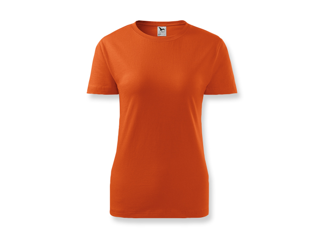BASIC T-160 WOMEN dámské tričko, 160 g/m2, vel. XS, ADLER, Oranžová