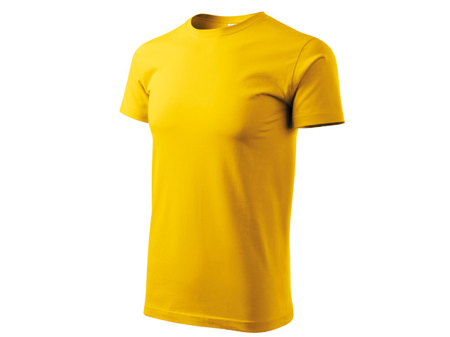 BASIC T-160 unisex tričko 160 g/m2, vel. XS, ADLER, Žlutá