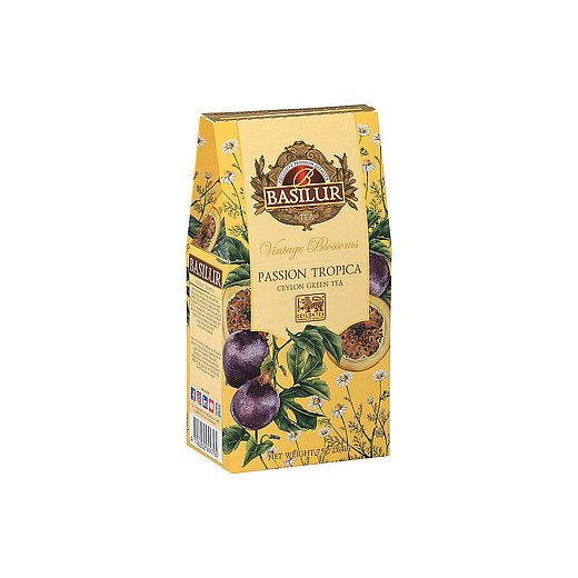 BASILUR Sypaný čaj Vintage Blossoms Floral Bouquet, papírová krabička 75 g