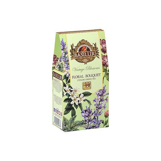 BASILUR Sypaný čaj Vintage Blossoms Jasmine Dream, papírová krabička 75 g