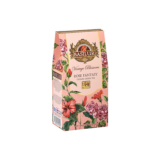 BASILUR Sypaný čaj Vintage Blossoms Passion Tropica, papírová krabička 75 g