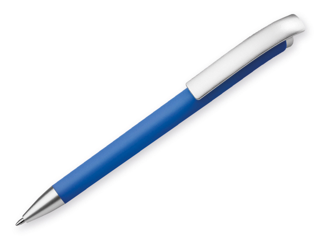 BENDER plastové kuličkové pero, modrá náplň, Modrá