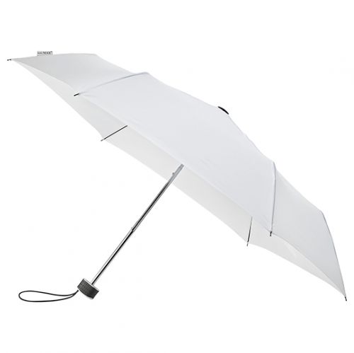 BESIR Skládací ultra lehký deštník s odlehčenou konstrukcí, bílá