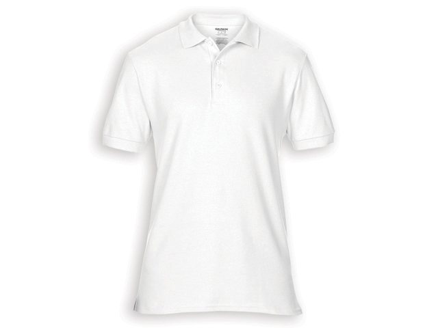 BEVERLY MEN pánská polokošile, 223 g/m2, vel. XXL, GILDAN, Bílá