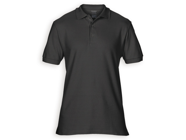 BEVERLY MEN pánská polokošile, 223 g/m2, vel. XXL, GILDAN, Černá