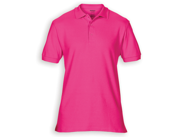 BEVERLY MEN pánská polokošile, 223 g/m2, vel. XXL, GILDAN, Růžová