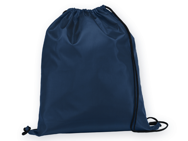 BEXINGTON polyesterový stahovací batoh, 210D, Modrá