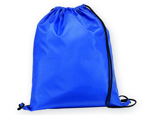 BEXINGTON polyesterový stahovací batoh, 210D, Královská modrá