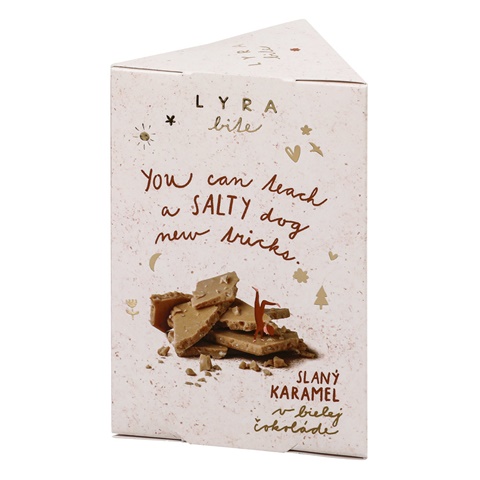 BITES. malina, béžová