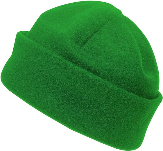 BLANC Zimní fleecová čepice, zelená