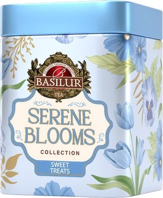 BLOMS BASILUR Serene Blooms Sweet Treats plech 75g