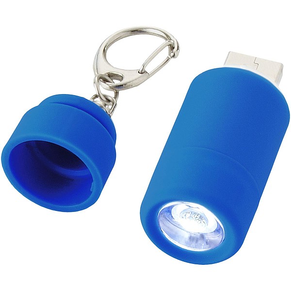 BOHDANA Mini svítilna s nabíjením přes USB port, královská modrá