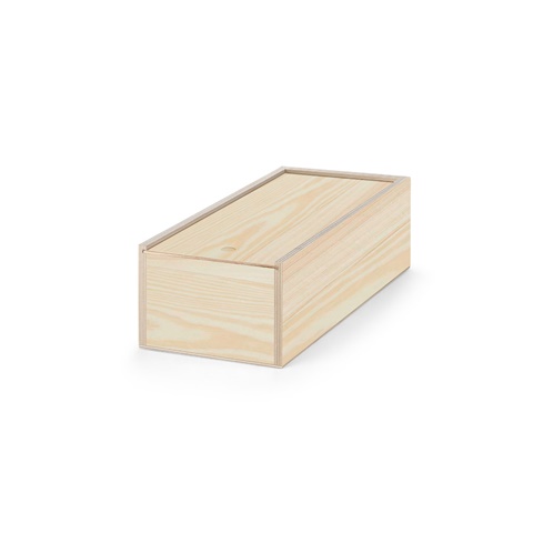 BOXIE WOOD M. Dřevěná krabice, tmavá přírodní