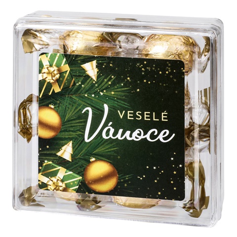 BOXO. pralinky červená, zelená