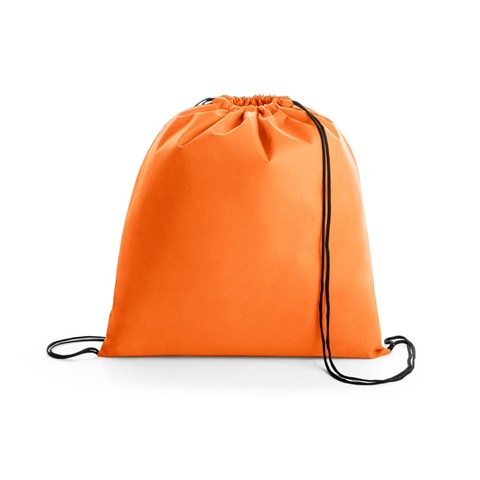 oranžová BOXP. Stahovací vak z netkané textilie (80 g/m²), oranžová