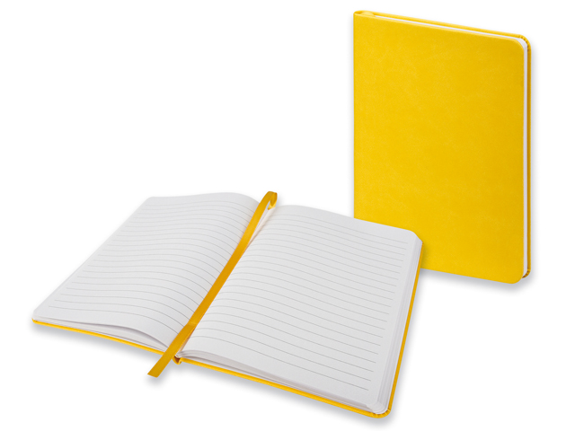 BRISA poznámkový zápisník 130x170 mm, Žlutá