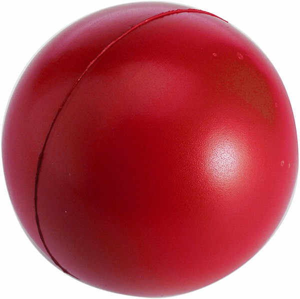 BUBÍK Antistresový míček, červený