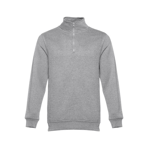 světle šedá BUDAPEST. Unisex mikina, světle šedá, L