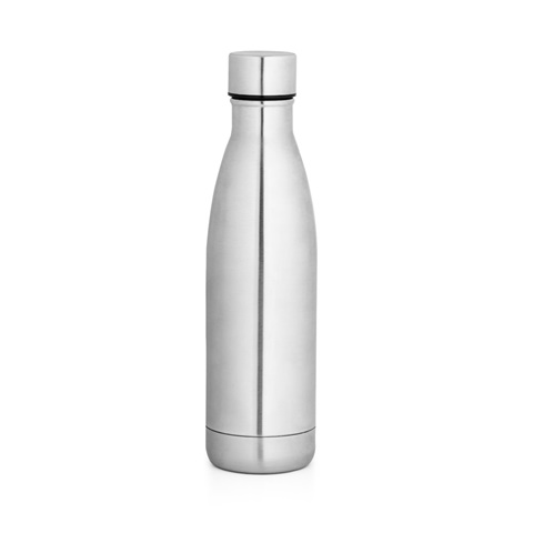 Saténově stříbrná BUFFON. 500 ml termoska z nerezové oceli, saténově stříbrná