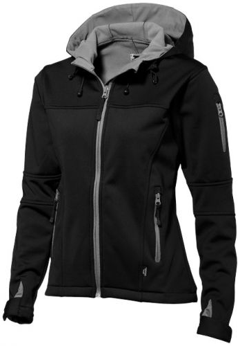 Bunda SLAZENGER LADIES MATCH SOFTSHELL JACKET černá S