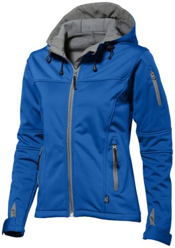 Bunda SLAZENGER LADIES MATCH SOFTSHELL JACKET modrá S