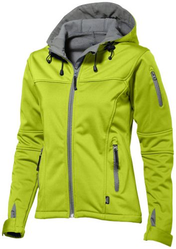 Bunda SLAZENGER LADIES MATCH SOFTSHELL JACKET zelená S