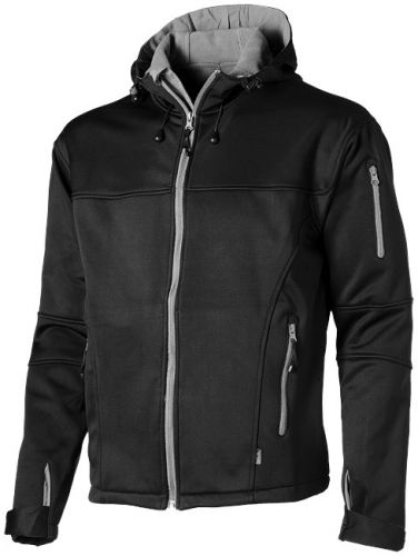 Bunda SLAZENGER MATCH SOFTSHELL JACKET černá S