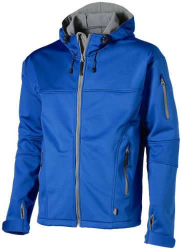Bunda SLAZENGER MATCH SOFTSHELL JACKET světle modrá S
