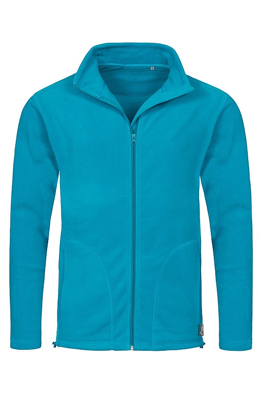 Bunda STEDMAN ACTIVE FLEECE JACKET MEN tyrkysově modrá S