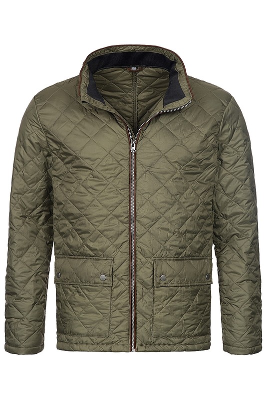 Bunda STEDMAN QUILTED JACKET MEN tm. vojenská zelená S