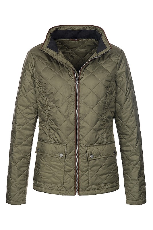 Bunda STEDMAN QUILTED JACKET WOMEN tm. vojenská zelená S
