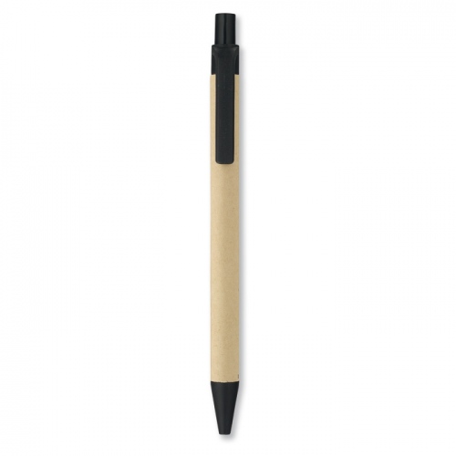 BURGE Biologicky odbouratelné kuličkové pero, černá