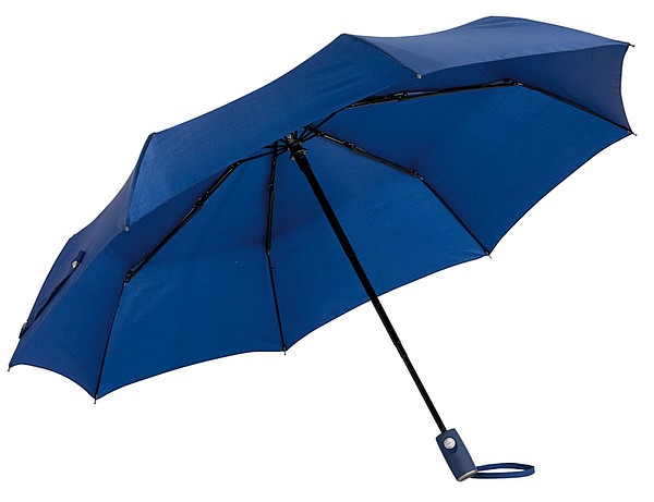 BURIAN Automatický open/close skládací deštník, pr. 101cm, modrá