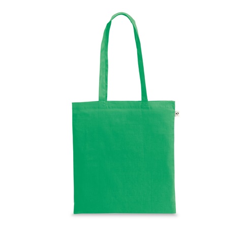 CAIRO. Taška z recyklované bavlny (70%) a polyesteru (30% rPET) (180 g/m²), zelená