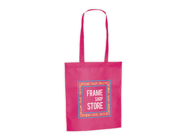 CANARY nákupní taška z netkané textilie, 80 g/m2, Růžová