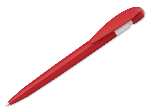 CANDIS plastové kuličkové pero, modrá náplň, Červená