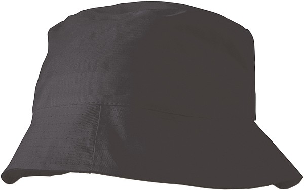 CAPRIO Plážový klobouček, černý