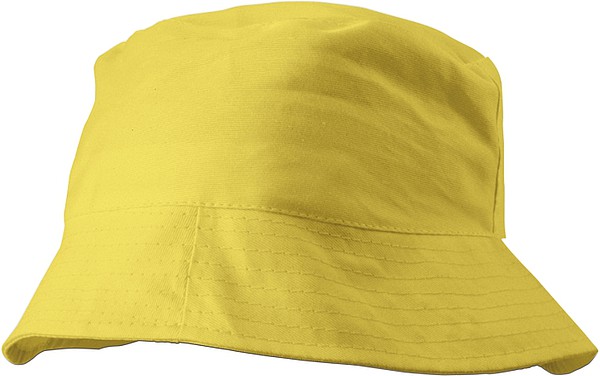 CAPRIO Plážový klobouček, žlutý